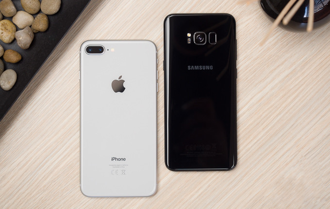 Samsung Galaxy S8 + ve Apple iPhone 8 Plus Karşı Karşıya !